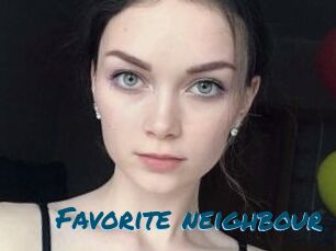 Favorite_neighbour