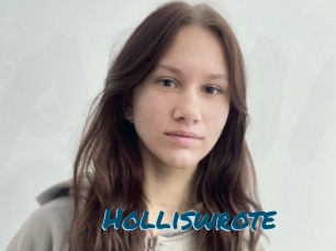 Holliswrote